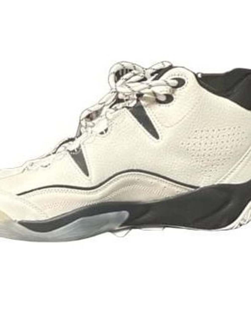 Shaq Men's Devastator Basketball Shoes White Black Size 12